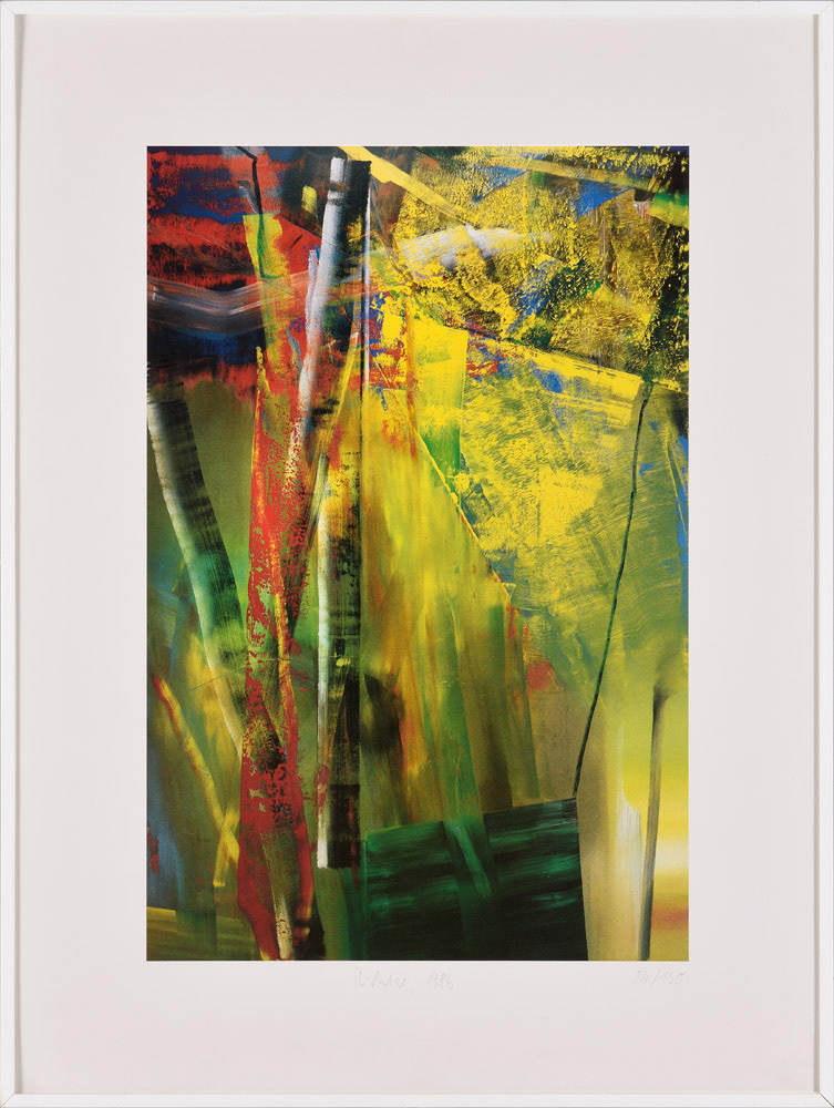 Gerhard Richter . Victoria I. . 1986 . Farbstoffset . 80 x 60 cm