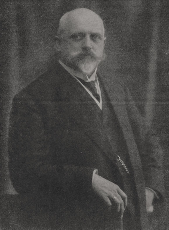 Theodor Groll. Portrait. vor 1913 Theodor Groll. Portrait. vor 1913