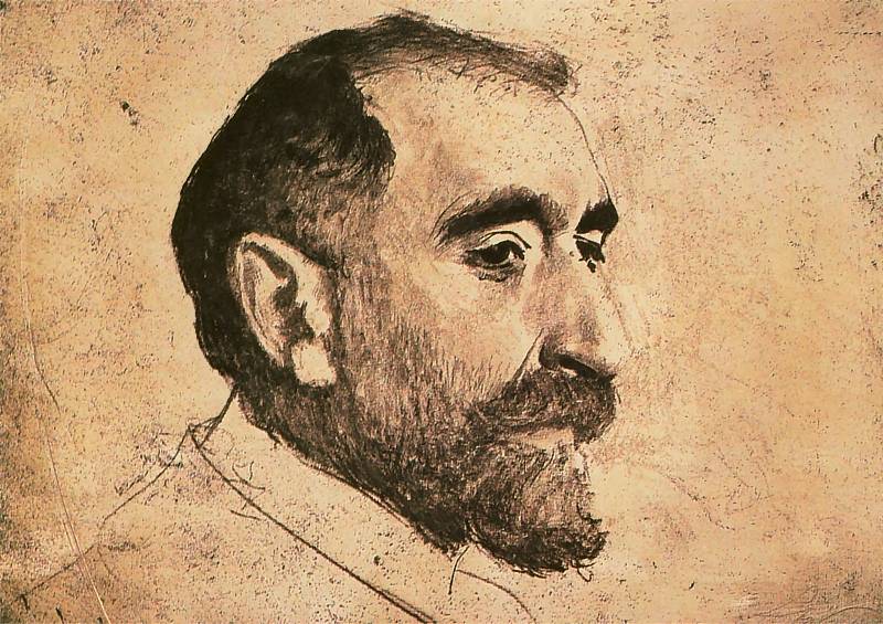 Theodor Axentowicz. Selbstportrait. 1907.