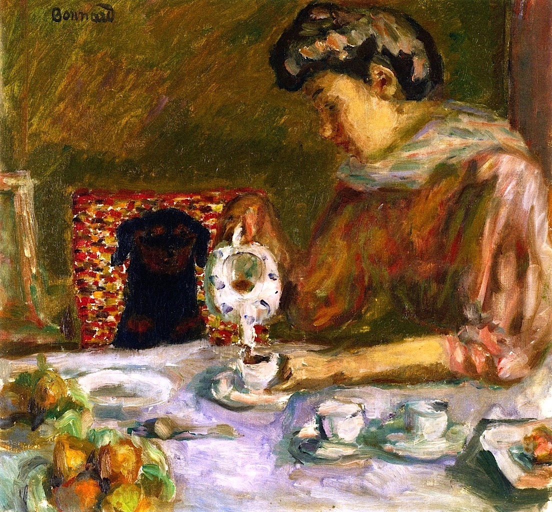 Pierre Bonnard. Café. 1907