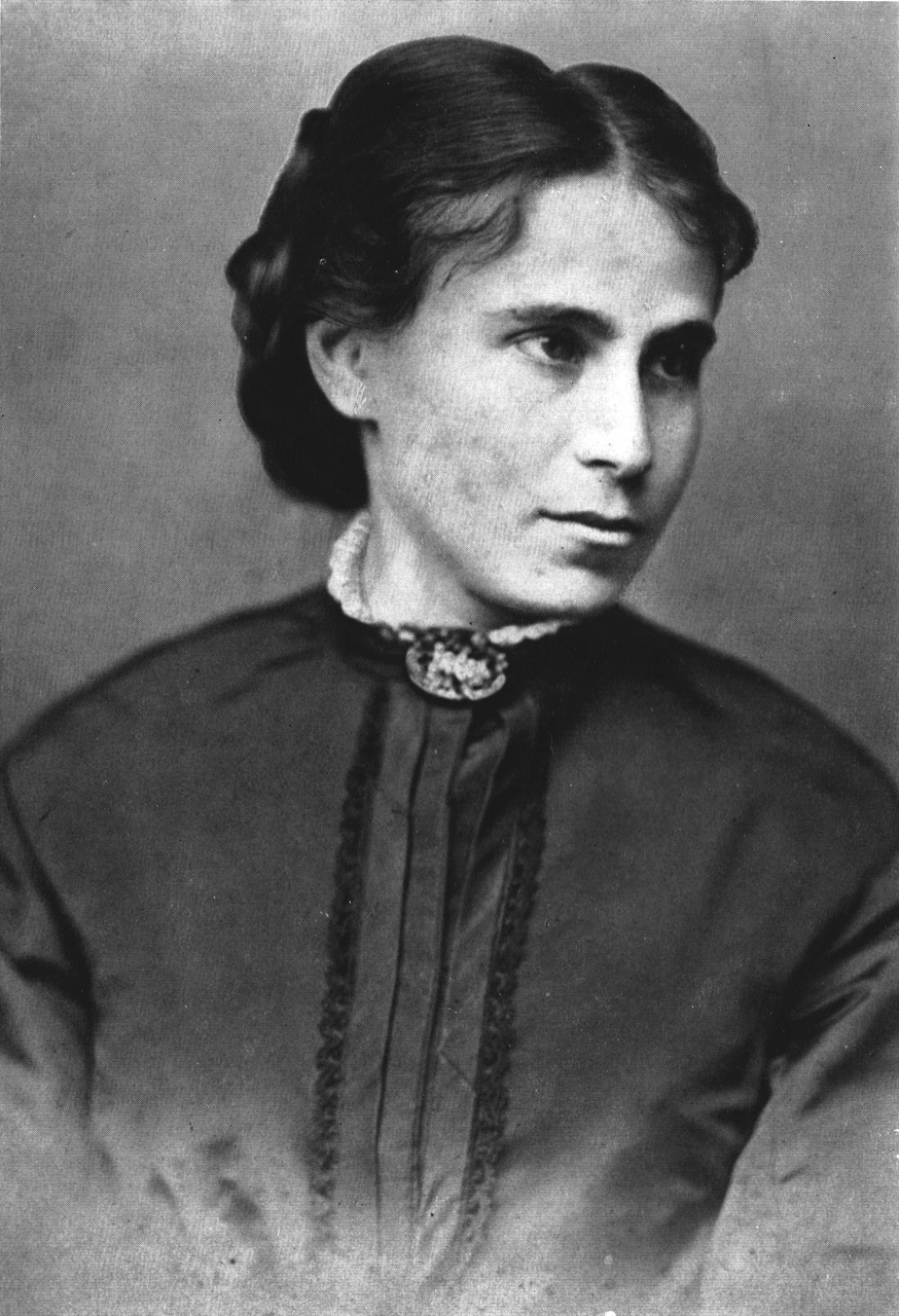 Tina Blau. Portrait. 1869 Tina Blau. Portrait. 1869