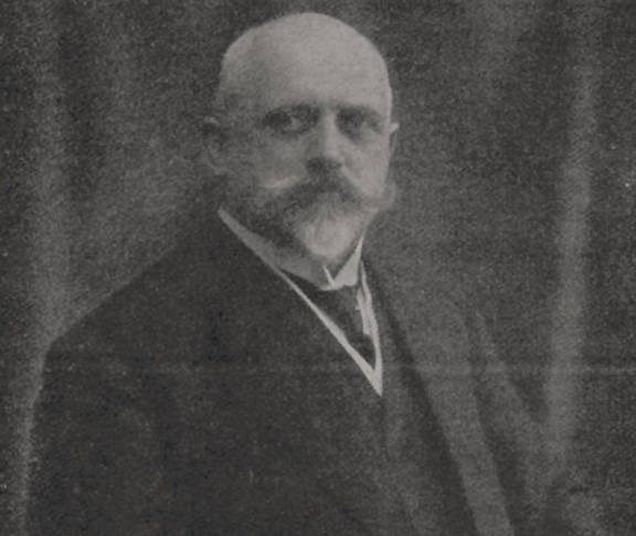 Theodor Groll. Portrait. vor 1913