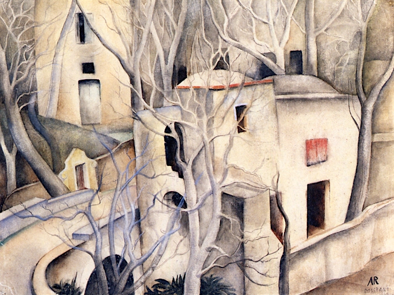 Anita Rée. Weiße Bäume. 1925