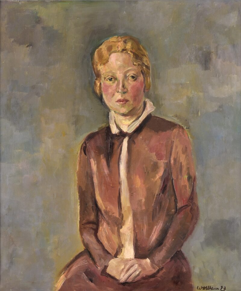 Gert Heinrich Wollheim. Damenportrait. 1927. Öl / Leinwand. 102 x 85cm
