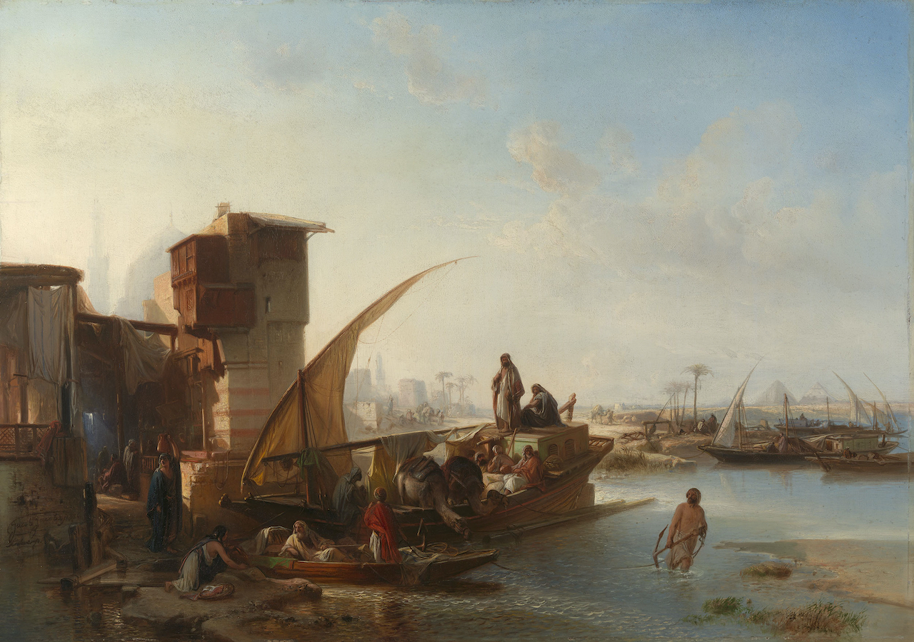Jacob Jacobs. Kairo. 1854.