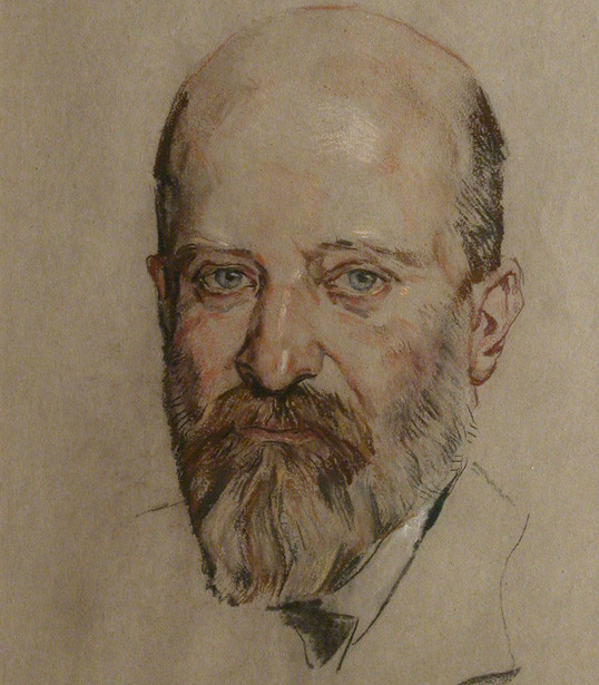 Leo Putz. Selbstportrait. 1919.