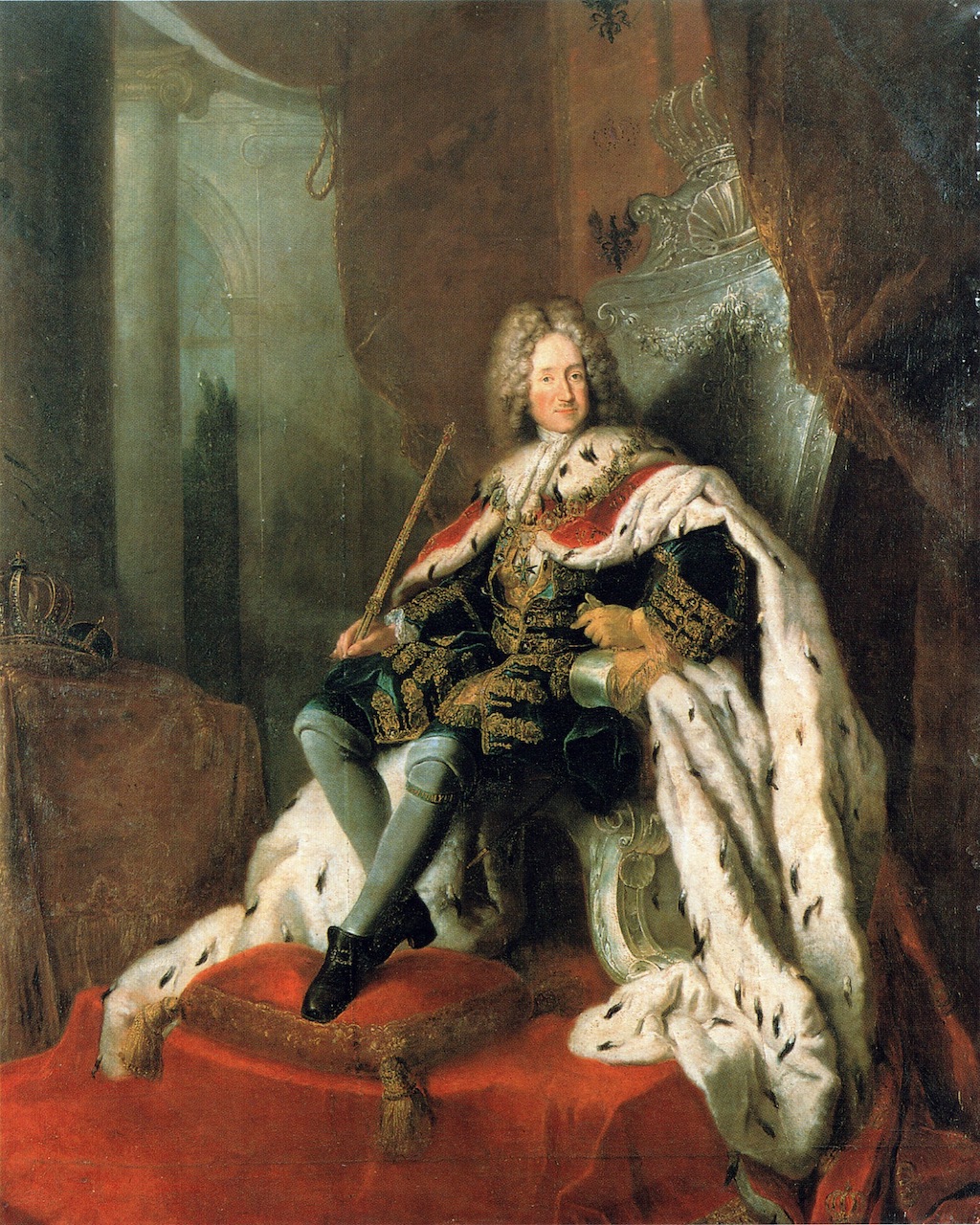 Antoine Pesne. Frederik I. von Preußen. vor 1713. Öl / Leinwand