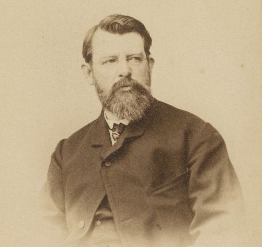 G.&A. Overbeck. Emanuel Leutze. um 1868. Fotografie