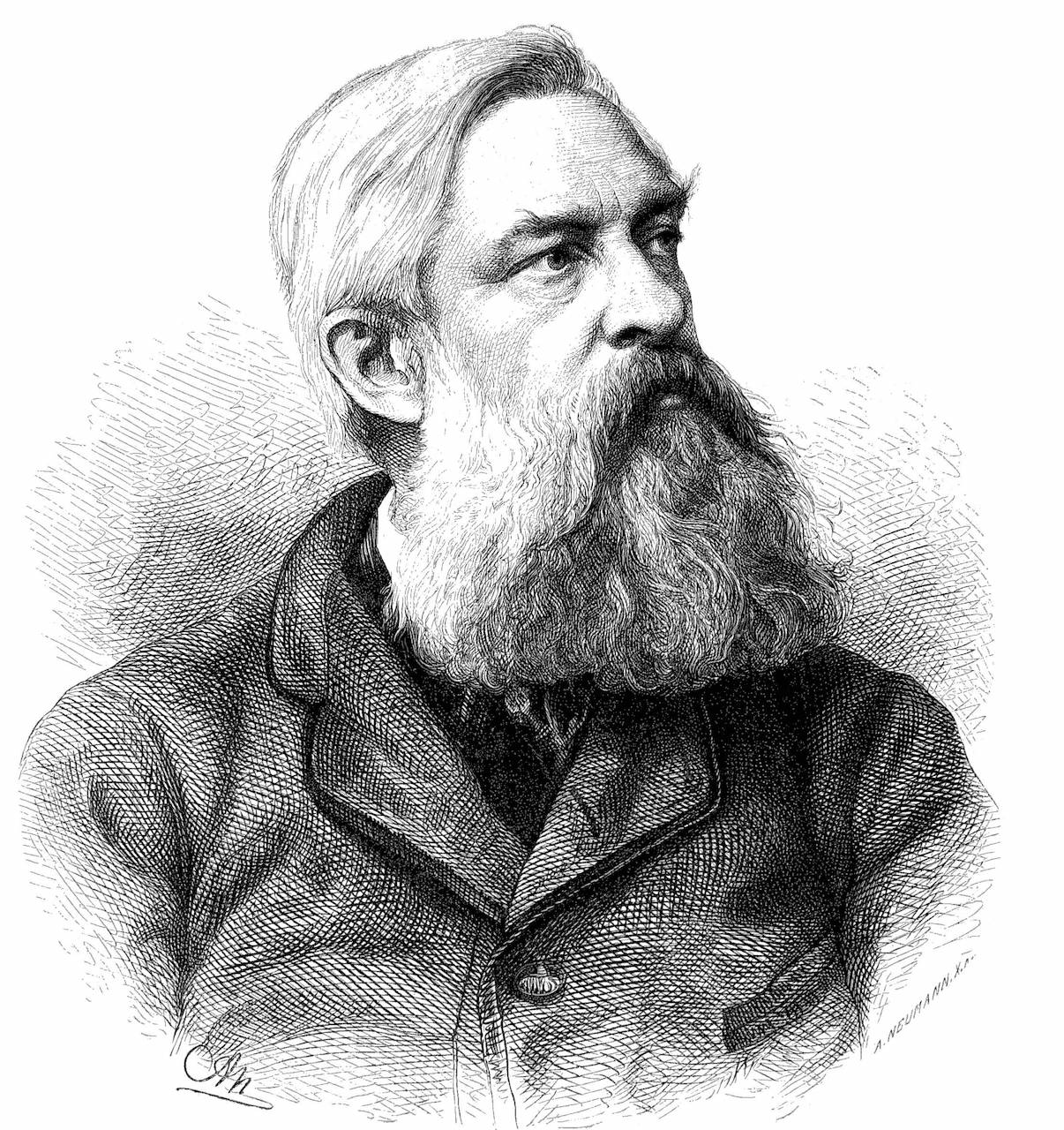 Alexander Neumann. Portrait von Carl Wilhelm Hübner. 1872. abgebildet in "Die Gartenlaube"