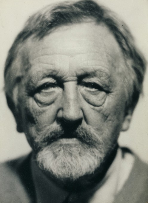 Hugo Erfurt. Portrait Christian Rohlfs. 1929. Silbergelantine. 23 x 16,8cm