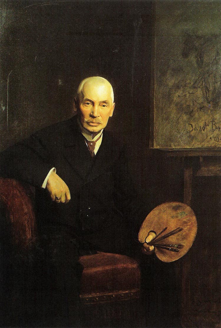 Boleslaw von Szankowski. Portrait von Józef Brandt. 1910. Öl / Leinwand. 162 x 112cm