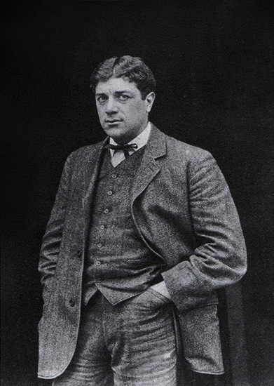 Georges Braque. 1908, photograph published in Gelett Burgess, The Wild Men of Paris, Architectural Record, May 1910