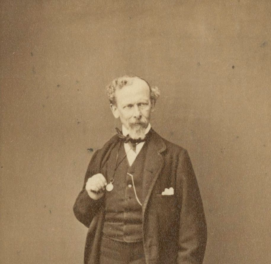 G. & A. Overbeck. Rudolf Jordan. 1868. Fotografie