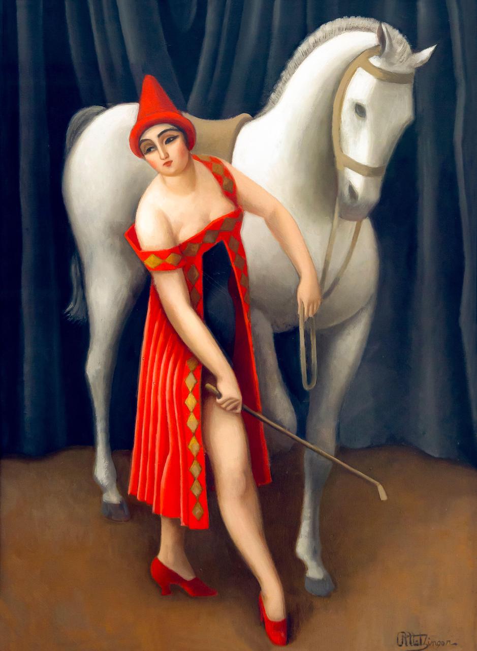 Jean Metzinger. Equestrienne. 1924. Öl / Leinwand. 81 x 60cm