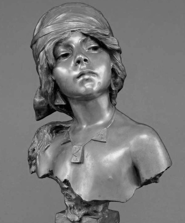 Emmanuel Villanis. Saida. Bronze. H: 48cm