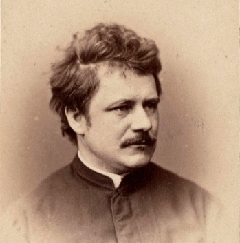 Franz Hanfstaengl. Portrait Gabriel von Max. Fotografie