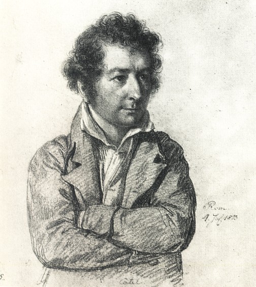 Carl Christian Vogel von Vogelstein. Porträt Franz Catel. 1813. 