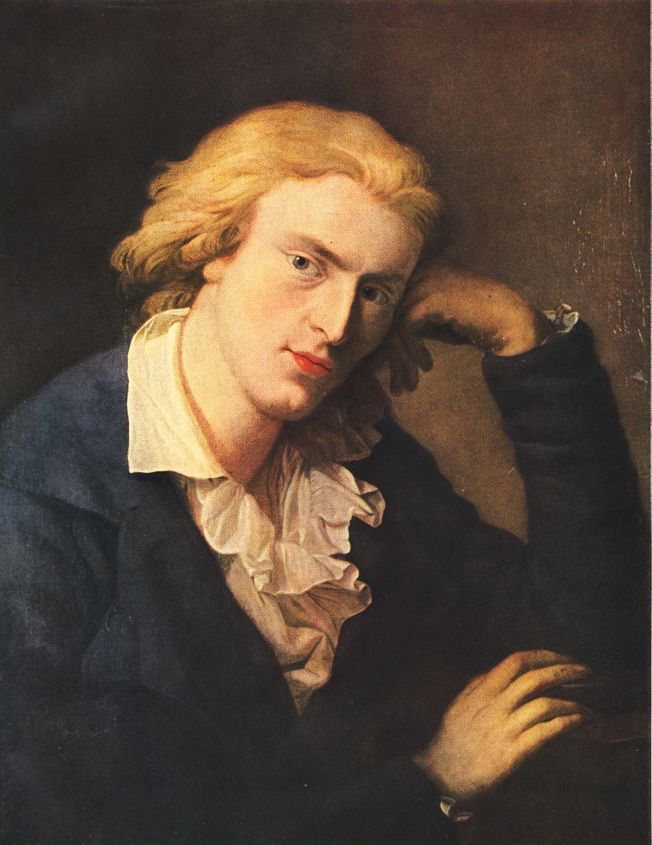 Anton Graff. Porträt Friedrich Schiller. 1786-91. Öl / Leinwand. 71 x 57cm
