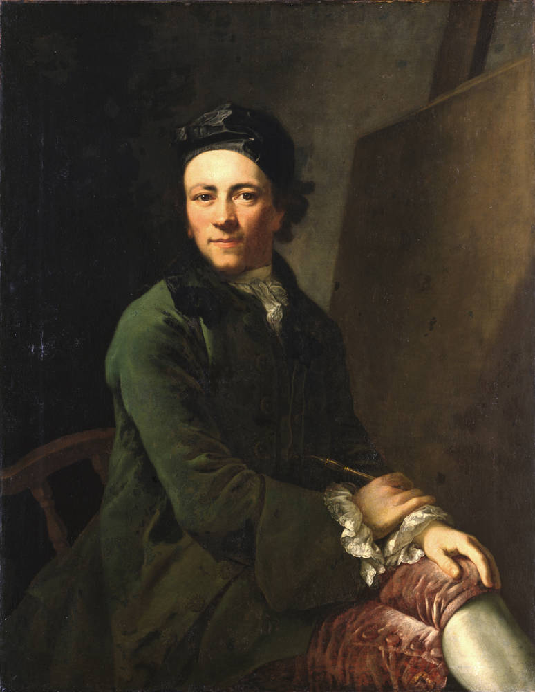 Anton Graff. Selbstbildnis. 1765. Öl / Leinwand. 100 x 78cm