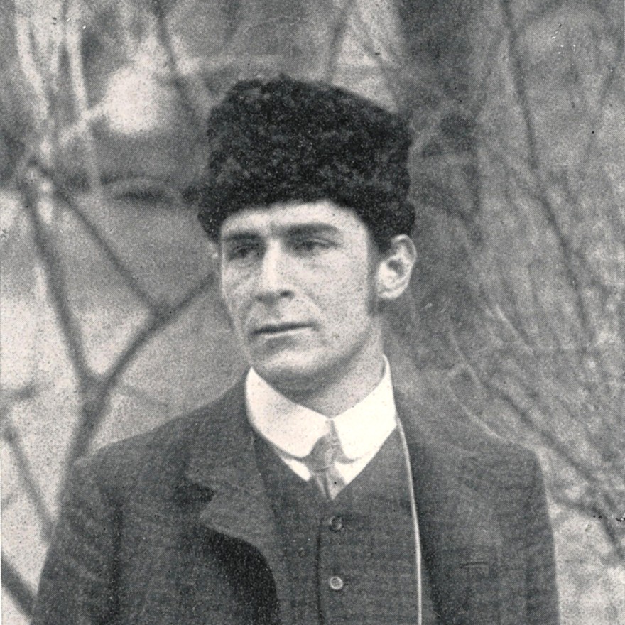 Franz Marc. 1910. Fotografie