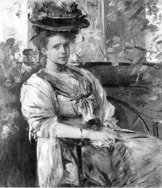 Lovis Corinth. Porträt von Marg Moll. 1907. Öl / Leinwand. 160 x 120cm