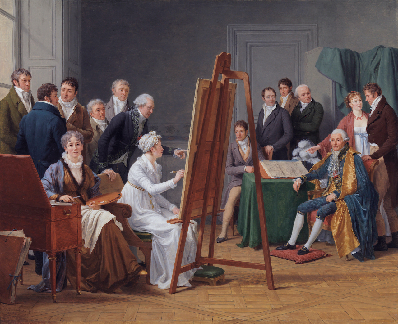 Marie-Gabrielle Capet. Atelierszene. 1808. Öl / Leinwand. 69 x 83,5cm
