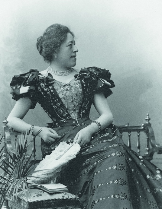 Olga Wisinger-Florian. Fotografie. um 1897
