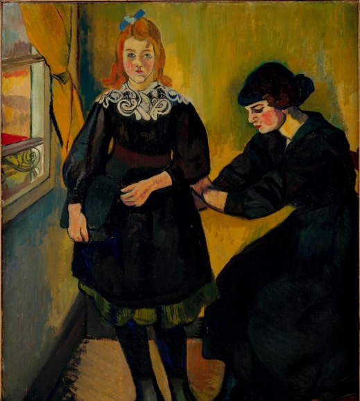 Suzanne Valadon. La Couturière. 1914. Öl / Leinwand. 80 x 65cm