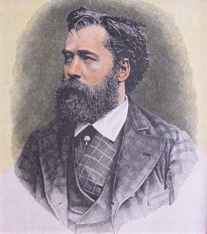 Ferdinand Knab. 1883. Holzstich