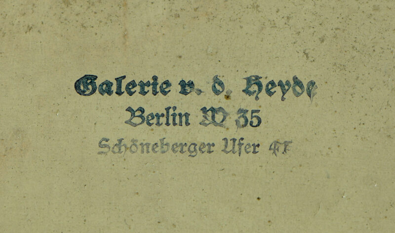 Werner Scholz. Nonne. 1935. Öl / Platte. 80,5 x 67cm