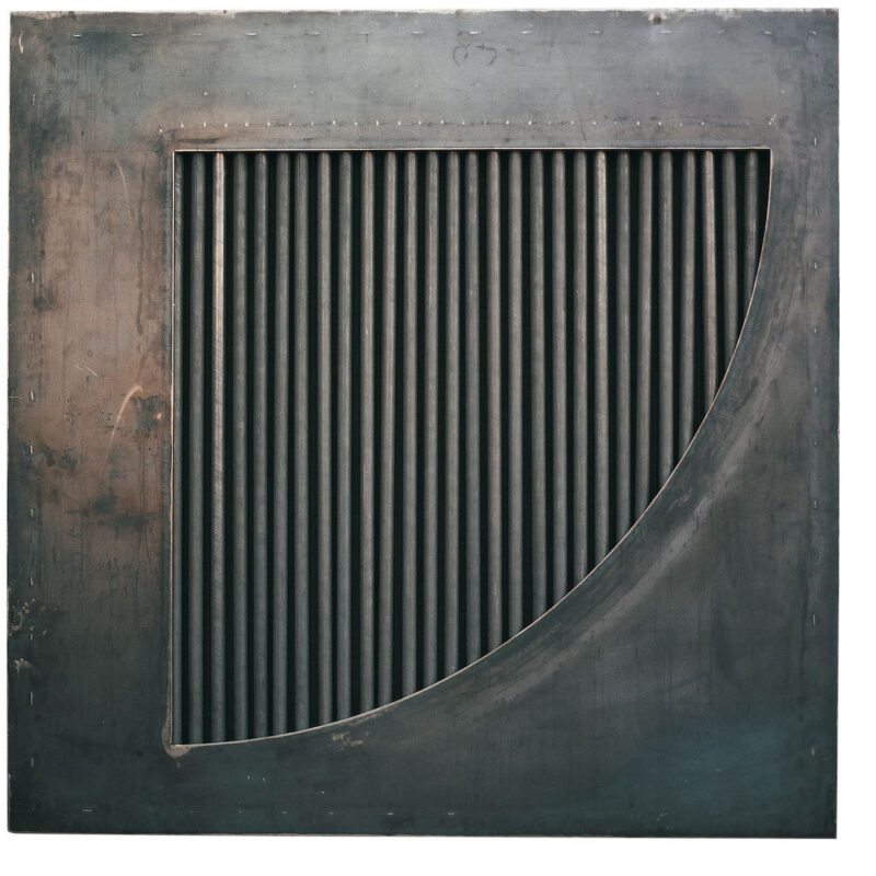Sandro Antal. Harfe.1194.Stahl. 175 x 175cm