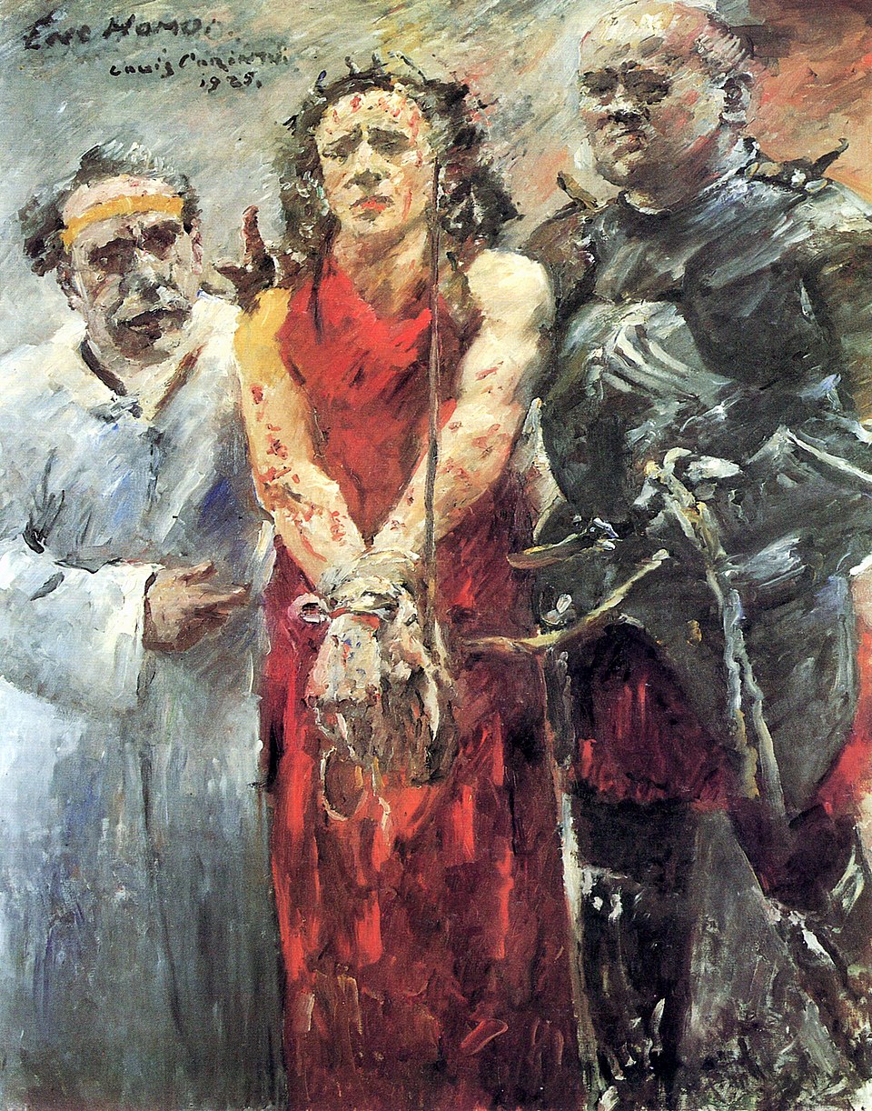Lovis Corinth. Ecce Homo. 1925. Öl / Leinwand. 190 x 150cm Lovis Corinth. Ecce Homo. 1925. Öl / Leinwand. 190 x 150cm