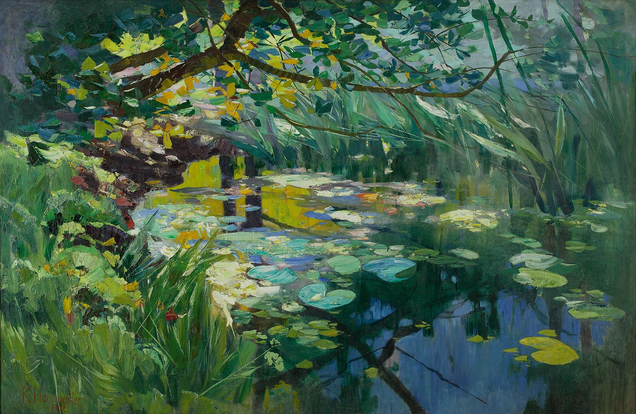 Karl Hagemeister. Teich in der Mark. 1902 Karl Hagemeister. Teich in der Mark. 1902