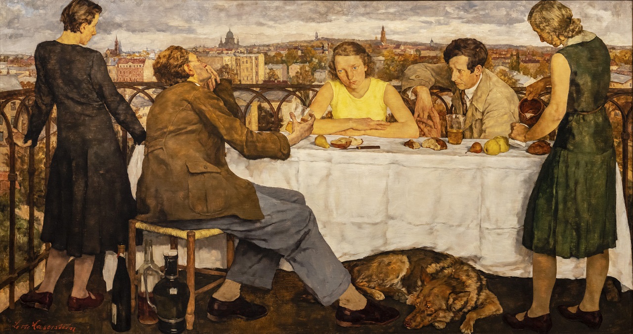 Lotte Laserstein. Abend über Potsdam. 1930 Lotte Laserstein. Abend über Potsdam. 1930