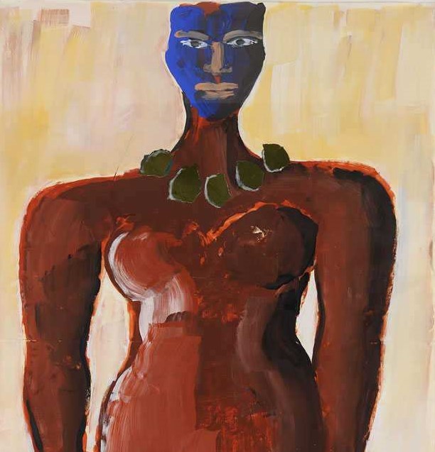 Elvira Bach. Weiblicher Akt. 1994 Elvira Bach. Weiblicher Akt. 1994.