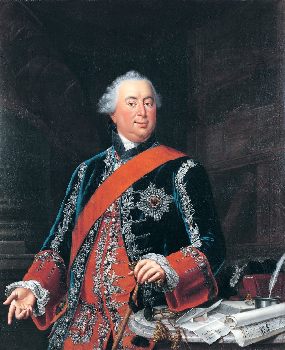 Jacob Samuel Beck. Porträt Gustav Adolph von Gotter. um 1754. Standort: Museum für Kommunikation, Frankfurt Jacob Samuel Beck. Porträt Gustav Adolph von Gotter. um 1754. Standort: Museum für Kommunikation, Frankfurt